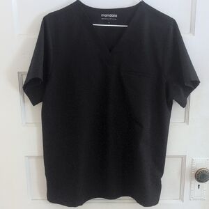 Mandala One Pocket Womens Scrub Top